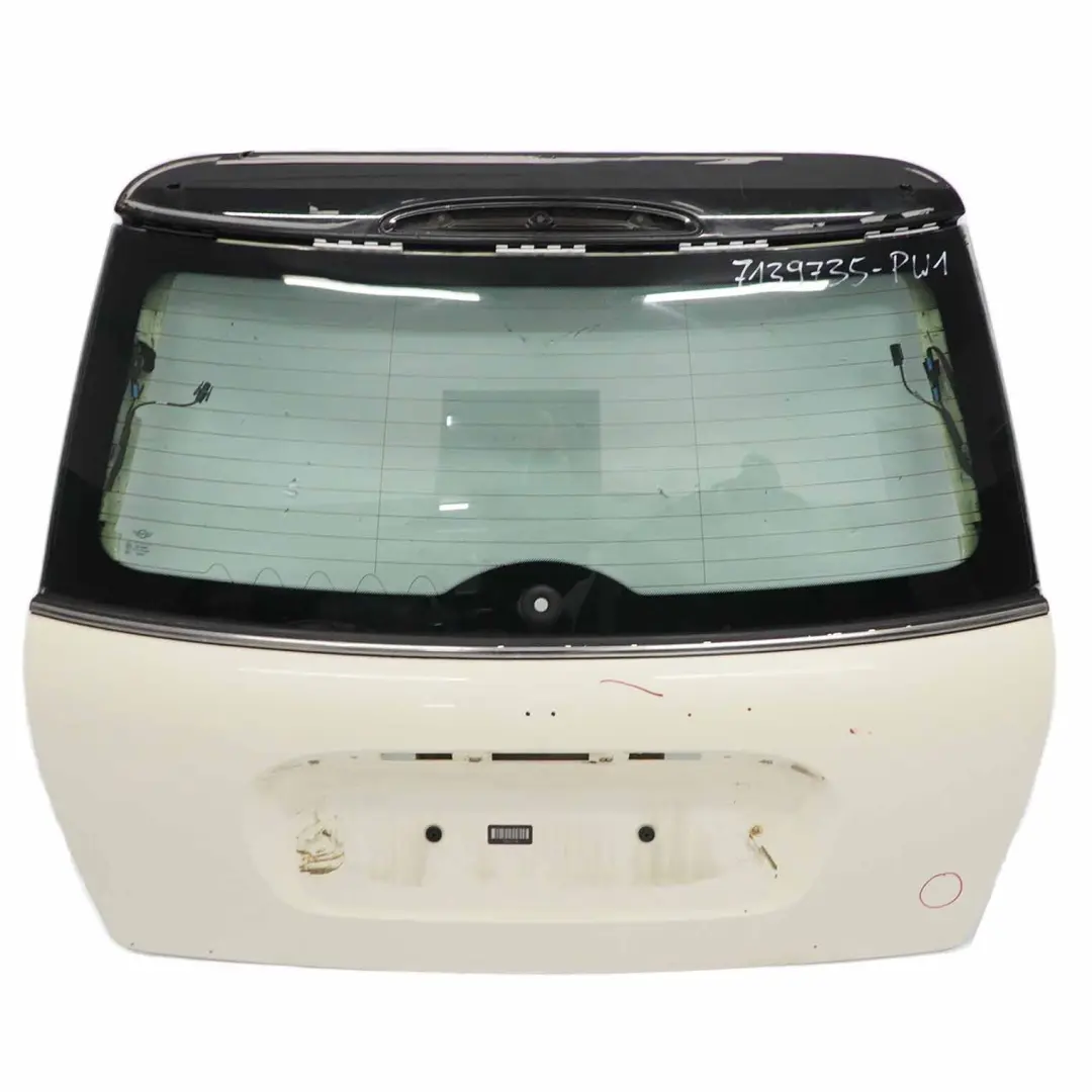 Boot Trunk Lid Tailgate Panel Pepper White - 850 to Mini R50 R53 with Part number 7139735 Mini R50 R53 Boot Trunk Lid Tailgate Panel Pepper White - 850 - SKU 7139735-PW1 - Part number 7139735