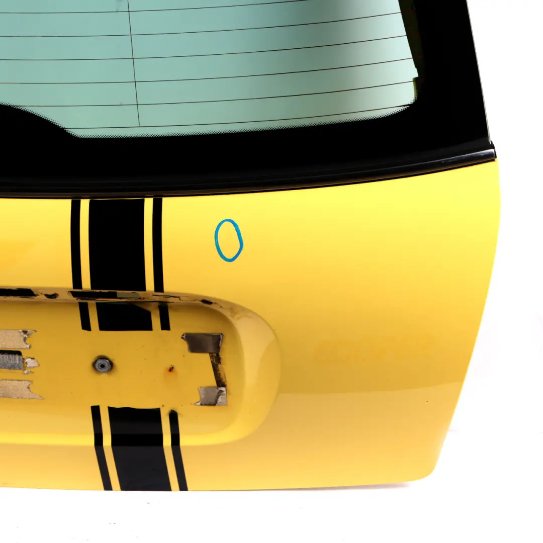 Boot Trunk Lid Tailgate Liquid Yellow - 902 to Mini Cooper R50 R53 with Part number 7139735 Mini Cooper R50 R53 Boot Trunk Lid Tailgate Liquid Yellow - 902 - SKU 7139735-YEL1 - Part number 7139735