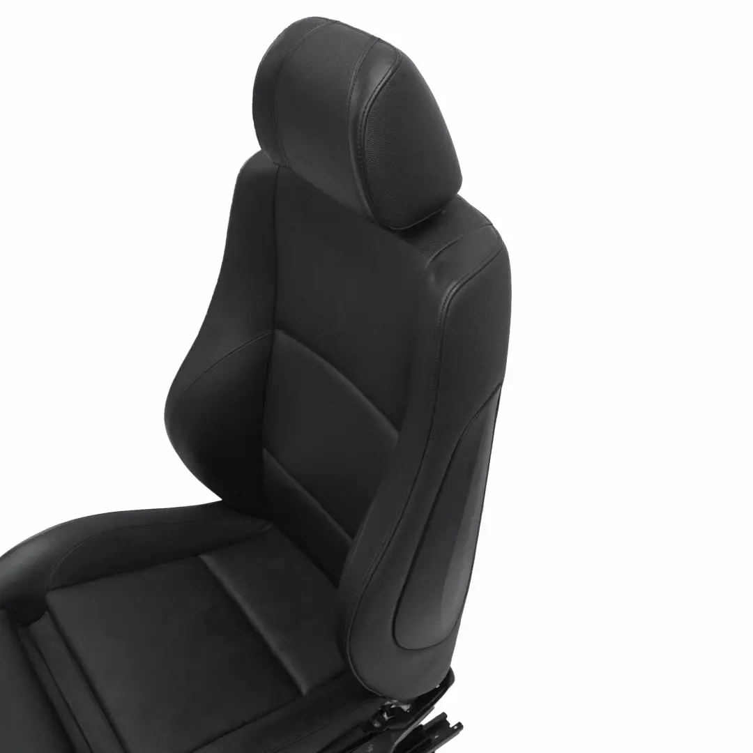  Vordersitz BMW E87 M Sport Links Schwarz Leder Boston Schwarz Interieur - SKU 7140397-1 - Teilenummer 7140397