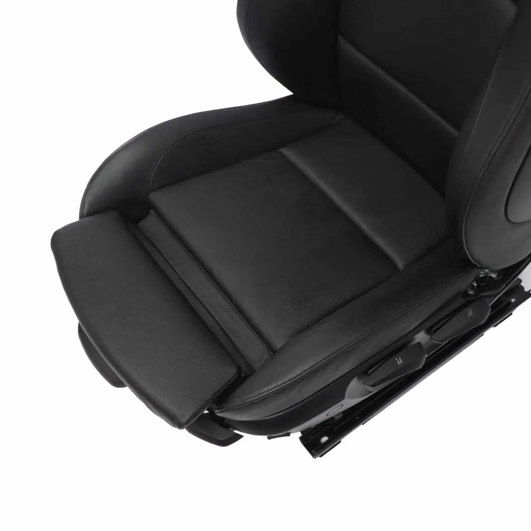  Vordersitz BMW E87 M Sport Links Schwarz Leder Boston Schwarz Interieur - SKU 7140397-1 - Teilenummer 7140397
