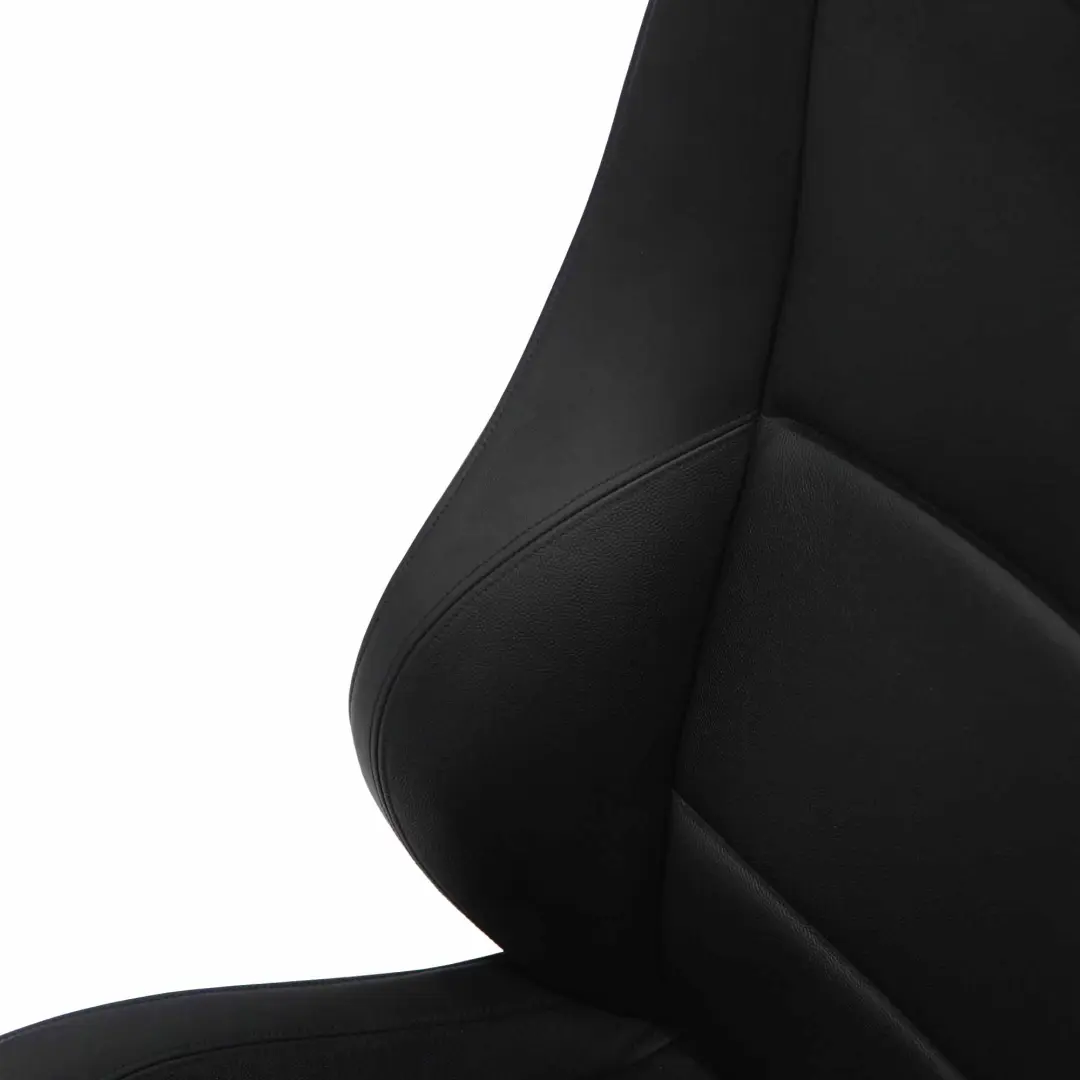  Vordersitz BMW E87 M Sport Links Schwarz Leder Boston Schwarz Interieur - SKU 7140397-1 - Teilenummer 7140397