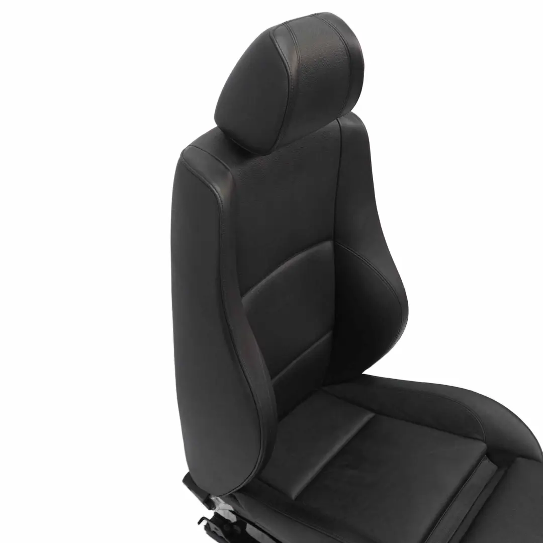  Vordersitz BMW E87 M Sport Links Schwarz Leder Boston Schwarz Interieur - SKU 7140397-1 - Teilenummer 7140397
