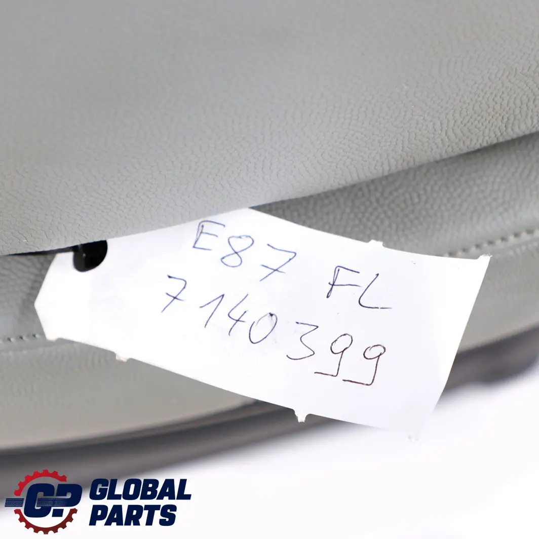 £*BMW 1 Series E87 M Sport Grey Alaskagrey Leather Interior Front Left N/S Seat to with Part number 7140399 £*BMW 1 Series E87 M Sport Grey Alaskagrey Leather Interior Front Left N/S Seat - SKU 7140399 - Part number 7140399