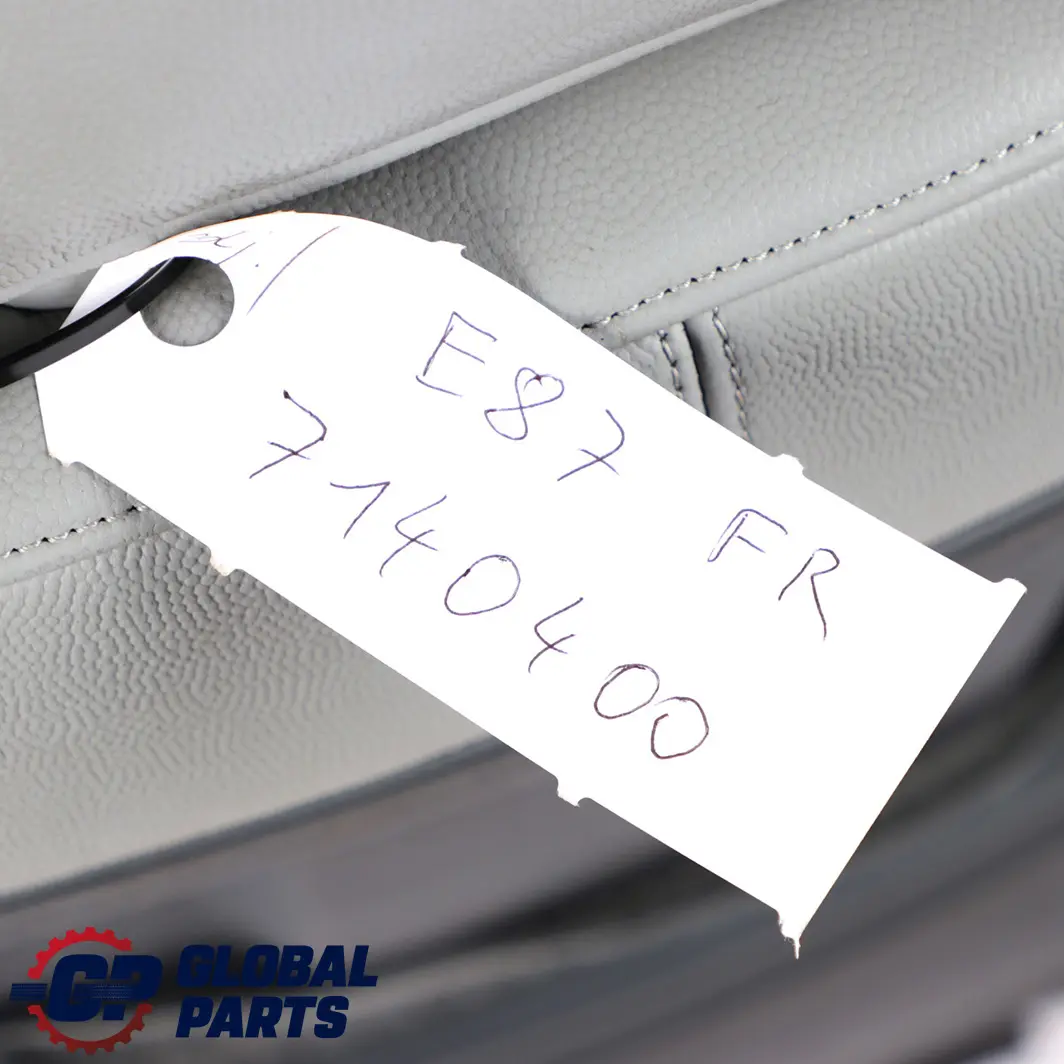 BMW E87 M Sport Grey Alaskagrey Leather Interior Front Right O/S Seat Lumbar - SKU 7140400 - Part number 7140400