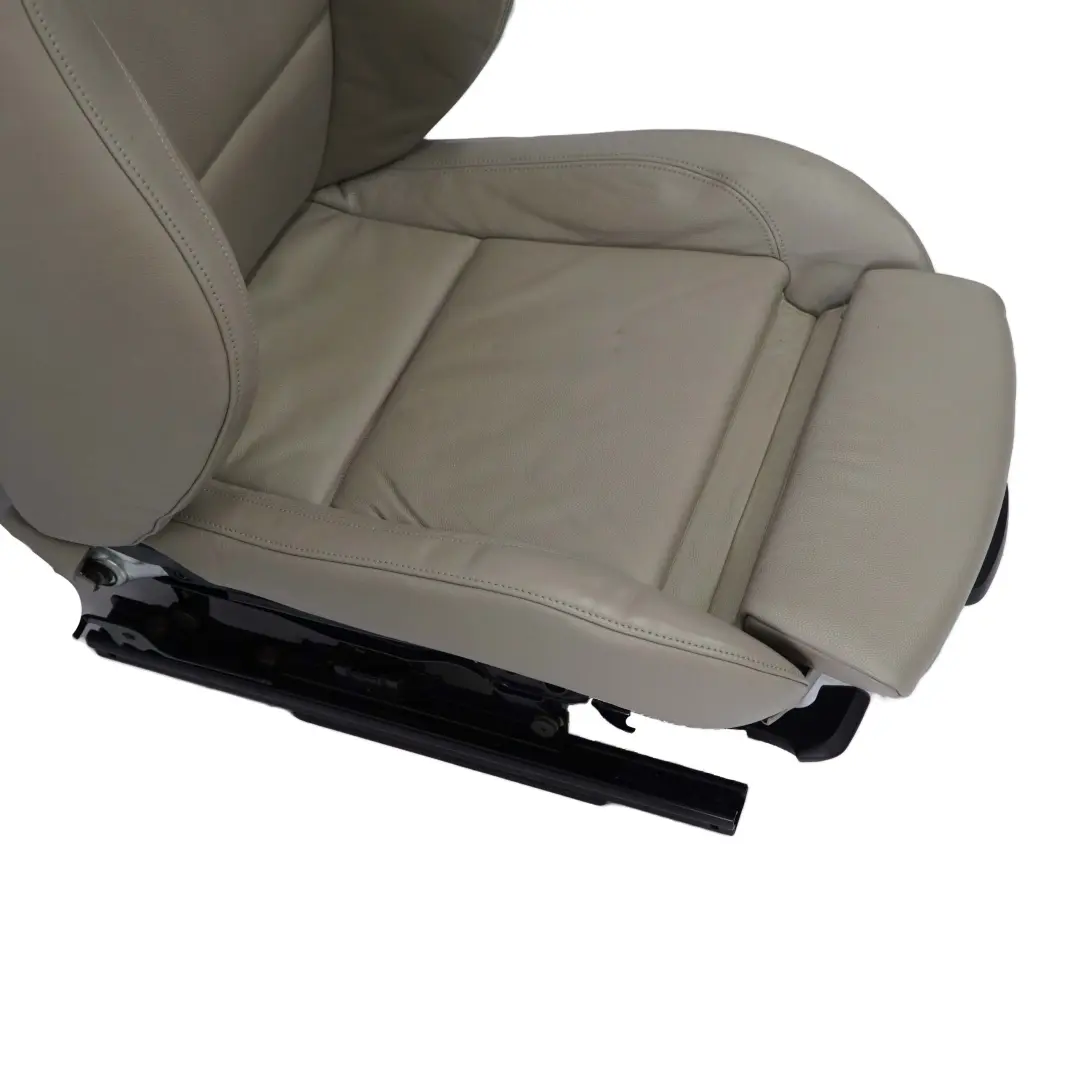 Asiento Deportivo Delantero Izquierdo Interior Cuero Boston Beige BMW E87 - SKU 7140403-1 - Número de pieza 7140403