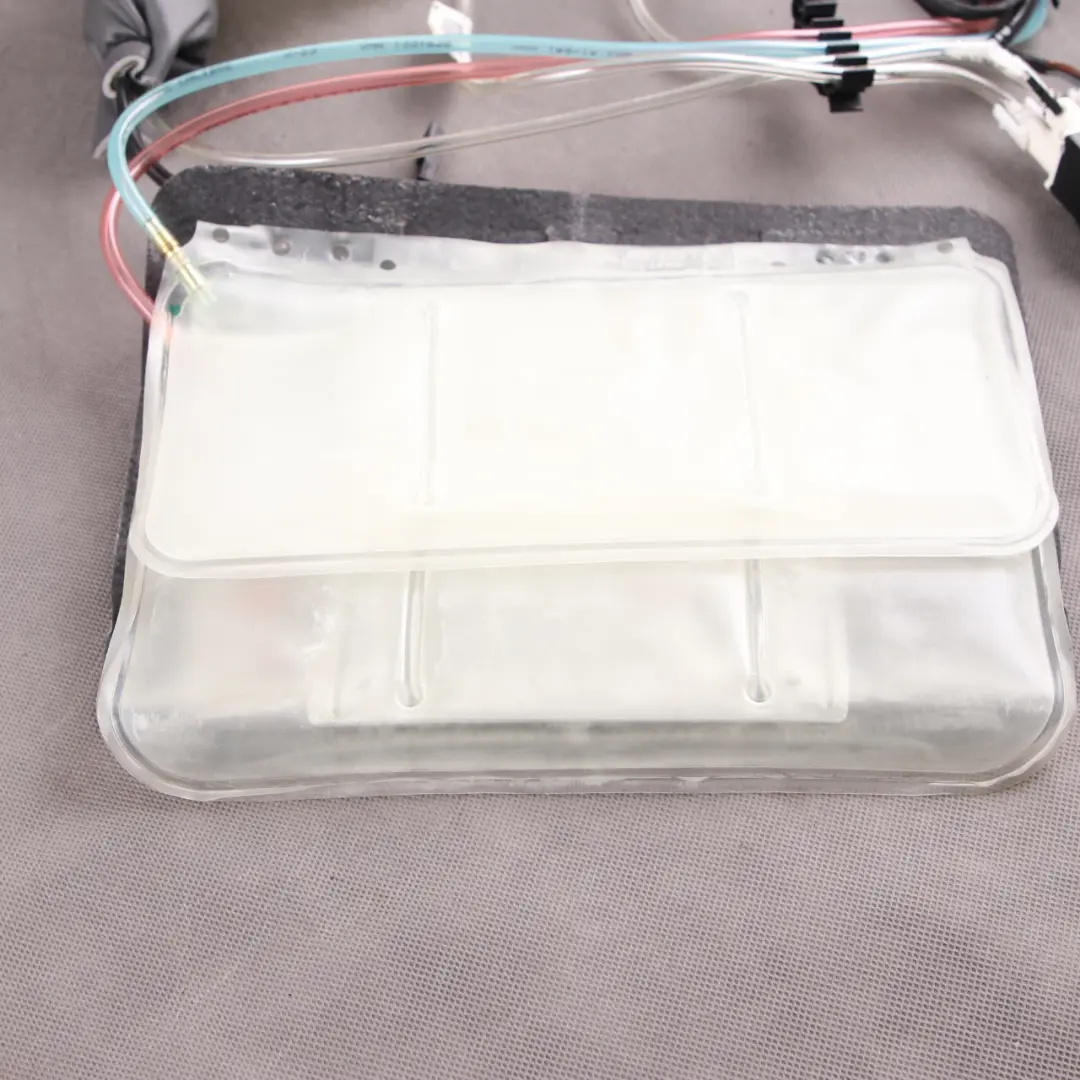 Front Seat Lordosis Pad Lumbar Bag Back Support Pump Set to BMW E87 E90 E91 with Part number 7140555 BMW E87 E90 E91 Front Seat Lordosis Pad Lumbar Bag Back Support Pump Set - SKU 7140555-2 - Part number 7140555