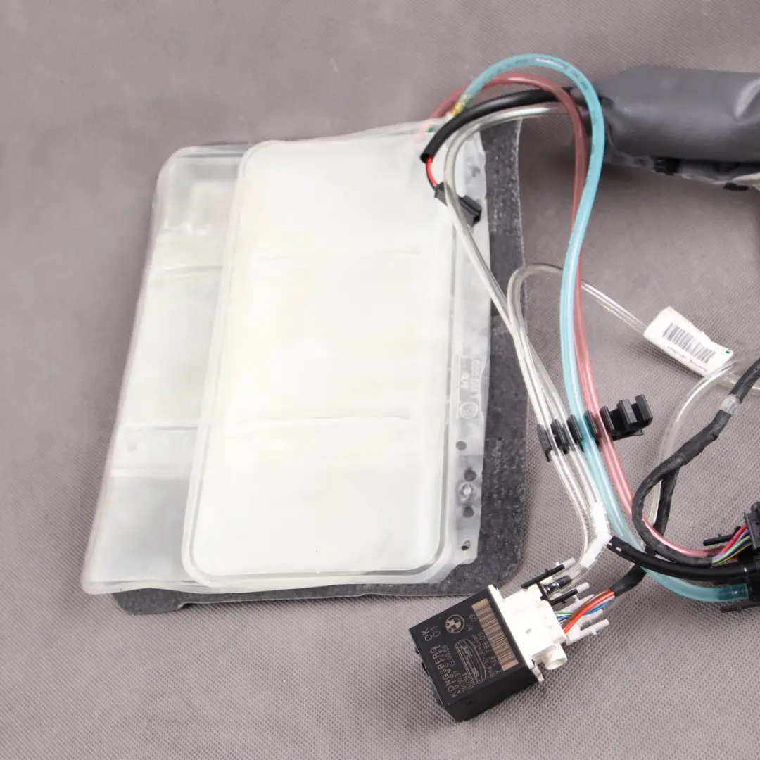 Front Seat Lordosis Pad Lumbar Bag Back Support Pump Set to BMW E87 E90 E91 with Part number 7140555 BMW E87 E90 E91 Front Seat Lordosis Pad Lumbar Bag Back Support Pump Set - SKU 7140555-2 - Part number 7140555