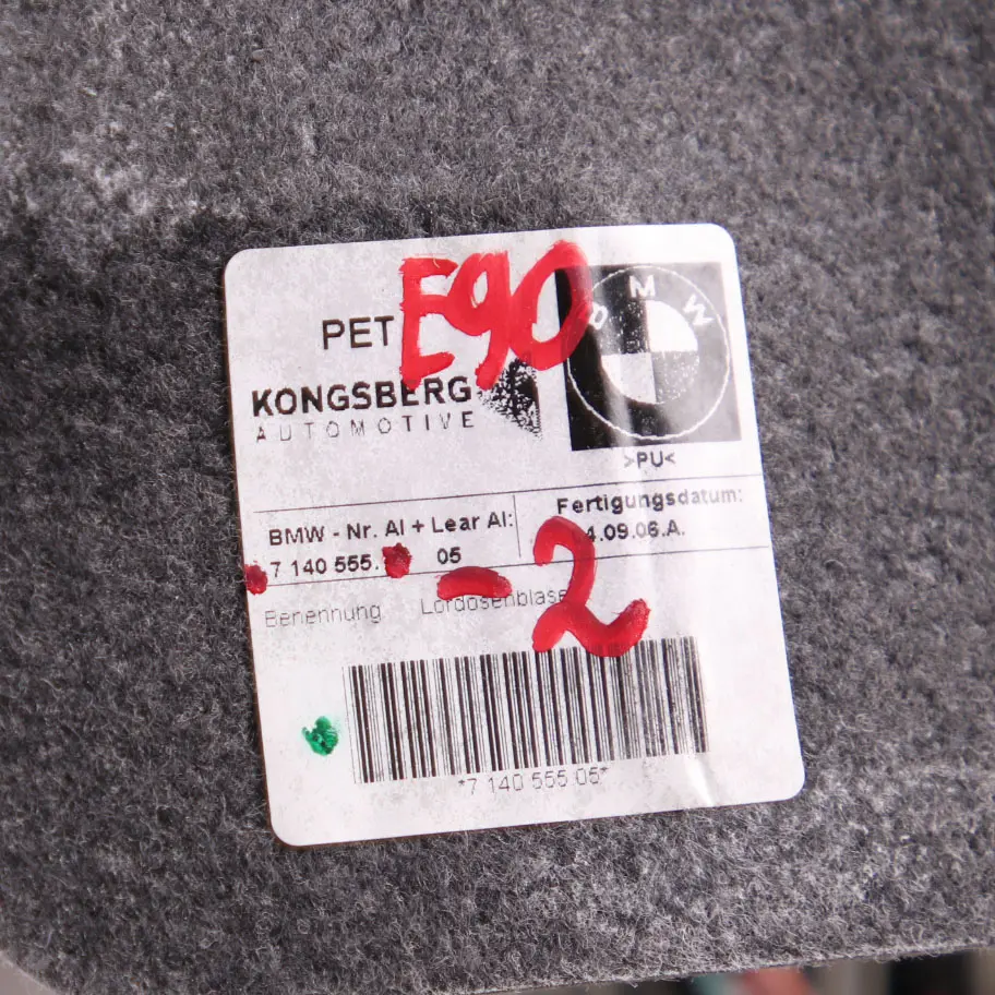 Front Seat Lordosis Pad Lumbar Bag Back Support Pump Set to BMW E87 E90 E91 with Part number 7140555 BMW E87 E90 E91 Front Seat Lordosis Pad Lumbar Bag Back Support Pump Set - SKU 7140555-2 - Part number 7140555