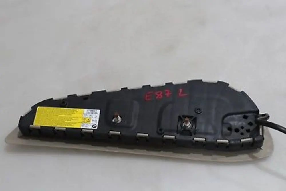 Side Airbag Front Left Seat N/S Beige to BMW 1 Series E81 E82 E87 E87N LCi with Part number 7140565 BMW 1 Series E81 E82 E87 E87N LCi Side Airbag Front Left Seat N/S Beige - SKU 7140565 - Part number 7140565