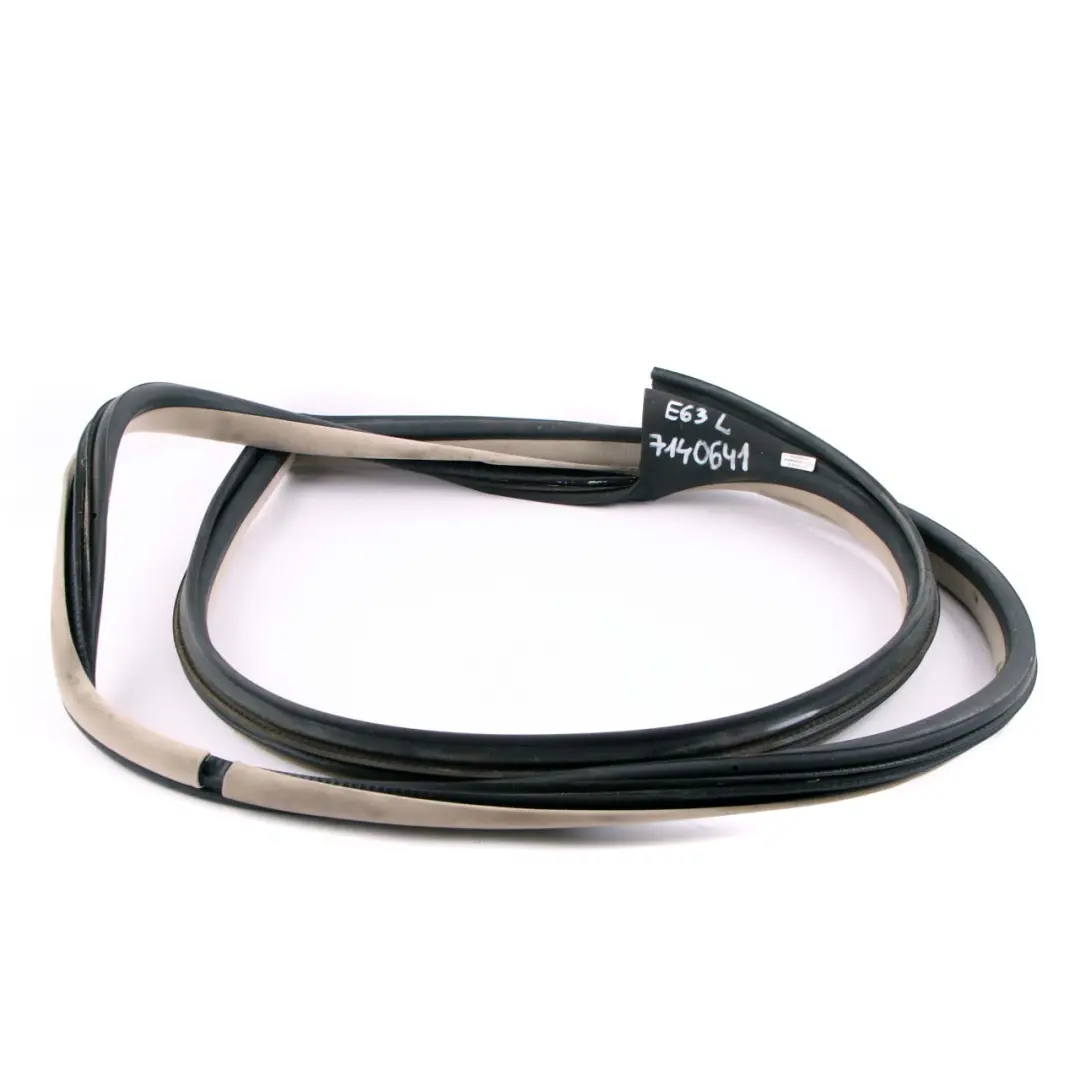 Front Left N/S Door Edge Protection Seal Gasket Creambeige 7008581 to BMW E63 with Part number 7140641 BMW E63 Front Left N/S Door Edge Protection Seal Gasket Creambeige 7008581 - SKU 7140641 - Part number 7140641