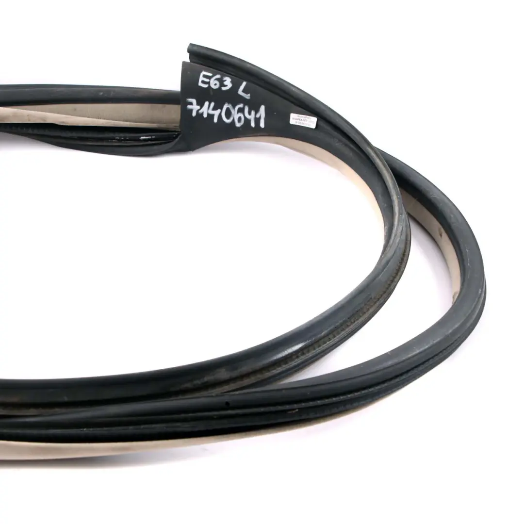 BMW E63 Front Left N/S Door Edge Protection Seal Gasket Creambeige 7008581 - SKU 7140641 - Part number 7140641