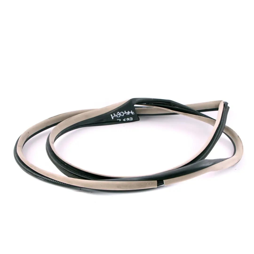 BMW E63 Front Left N/S Door Edge Protection Seal Gasket Creambeige 7008581 - SKU 7140641 - Part number 7140641
