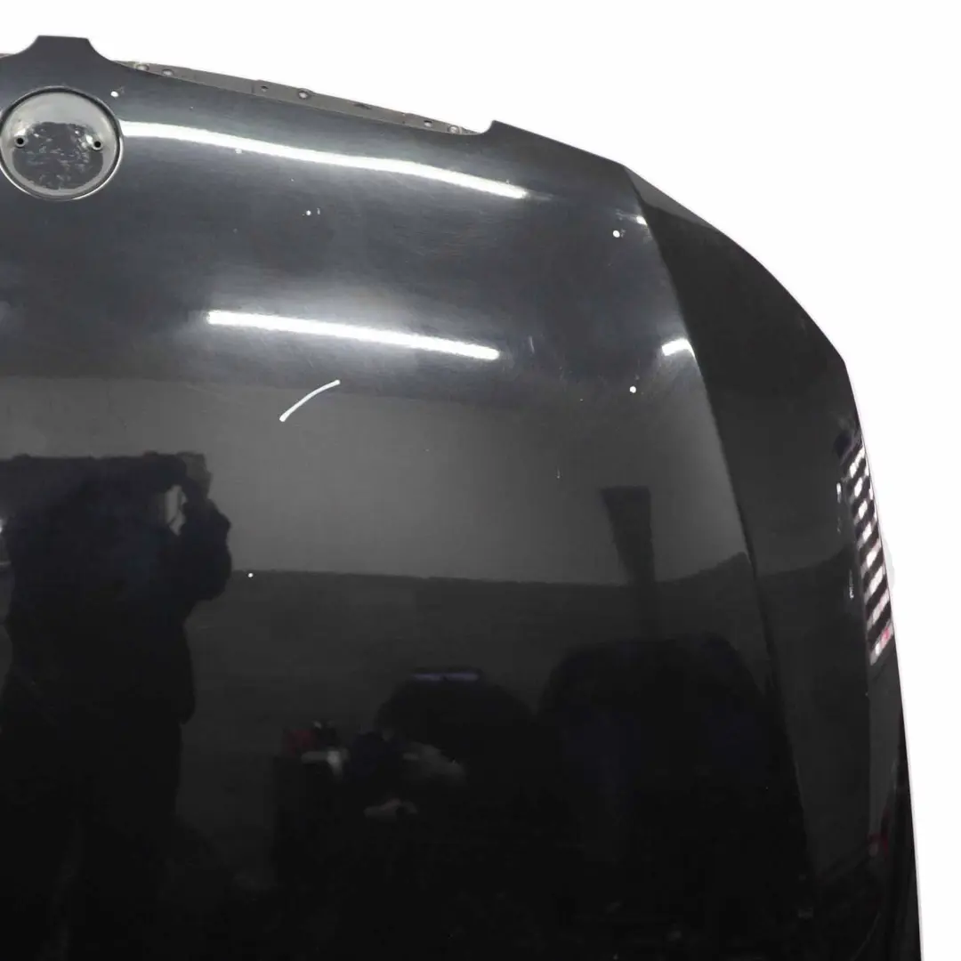 BMW E90 E91 Hood Bonnet Front Black Sapphire Metallic - 475 - SKU 7140729-BS1 - Part number 7140729