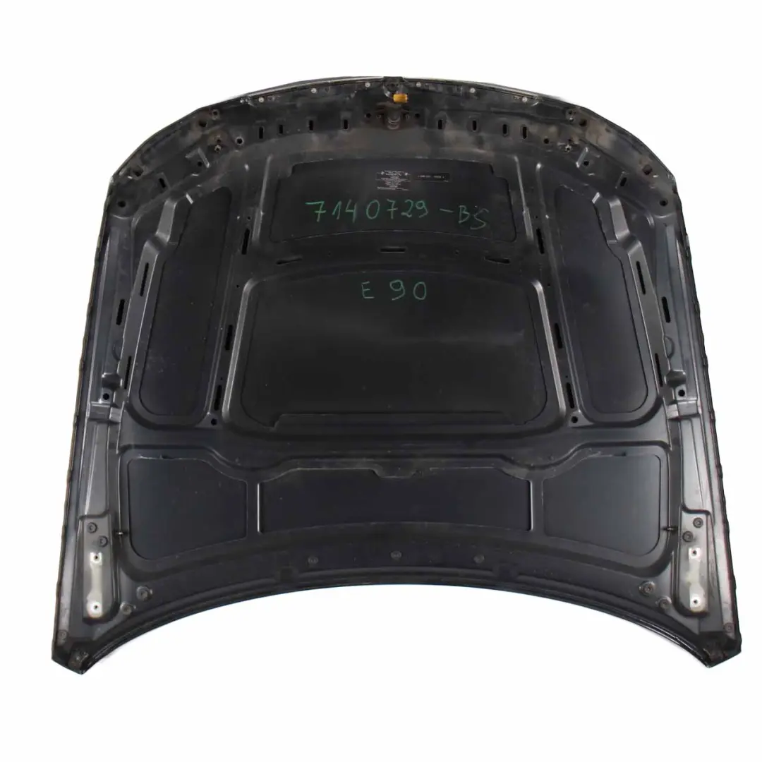 Bonnet Front Hood Black Sapphire Metallic - 475 to BMW E90 E91 with Part number 7140729 BMW E90 E91 Bonnet Front Hood Black Sapphire Metallic - 475 - SKU 7140729-BS2 - Part number 7140729