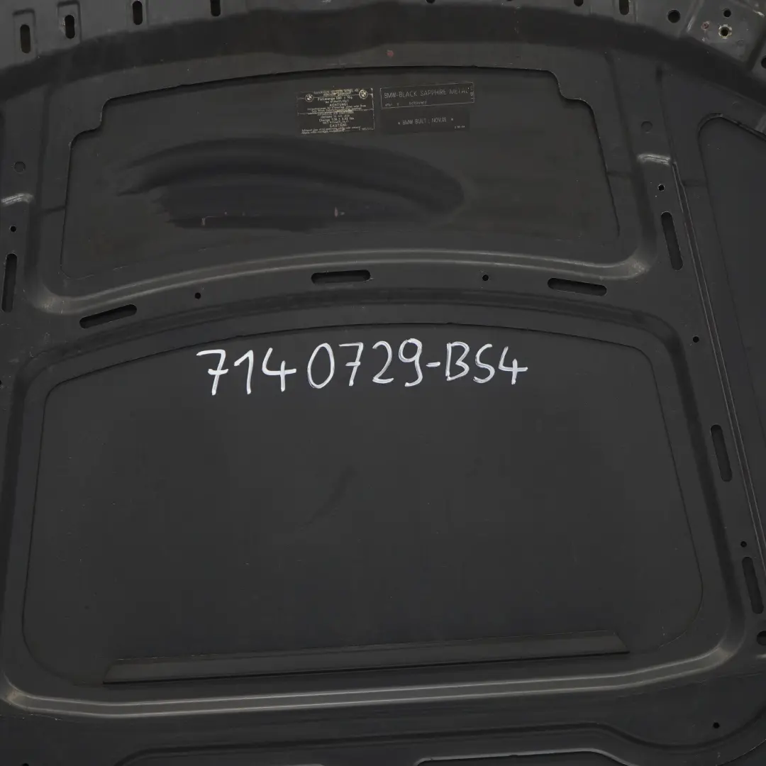 Maska Pokrywa Silnika Black Sapphire do BMW E90 E91 o numerze 7140729 BMW E90 E91 Maska Pokrywa Silnika Black Sapphire - SKU 7140729-BS4 - Numer Części 7140729