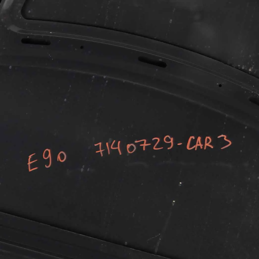 Bonnet Front Hood Carbonschwarz Carbon Black Metallic - 416 to BMW E90 E91 with Part number 7140729 BMW E90 E91 Bonnet Front Hood Carbonschwarz Carbon Black Metallic - 416 - SKU 7140729-CAR3 - Part number 7140729