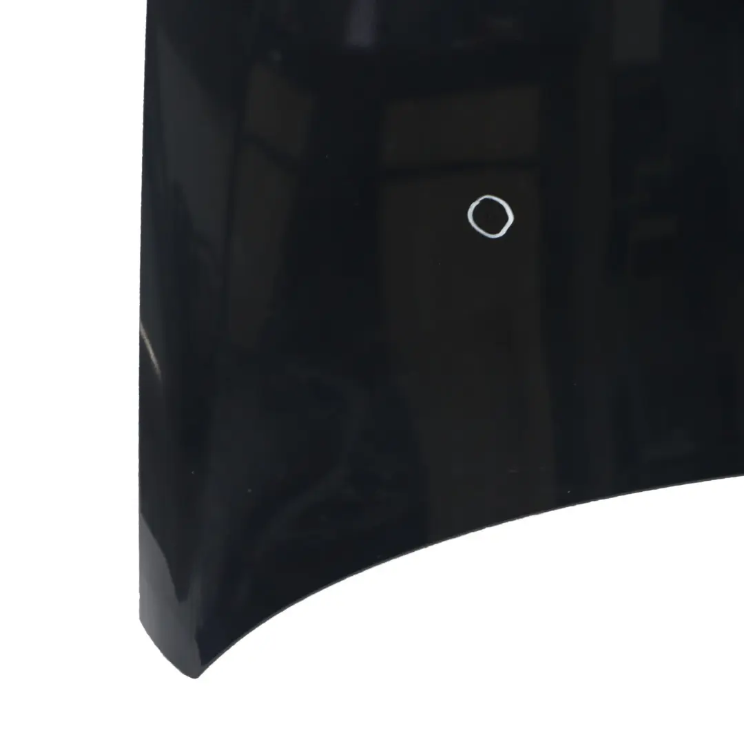 Bonnet Front Hood Carbonschwarz Carbon Black Metallic - 416 to BMW E90 E91 with Part number 7140729 BMW E90 E91 Bonnet Front Hood Carbonschwarz Carbon Black Metallic - 416 - SKU 7140729-CAR4 - Part number 7140729