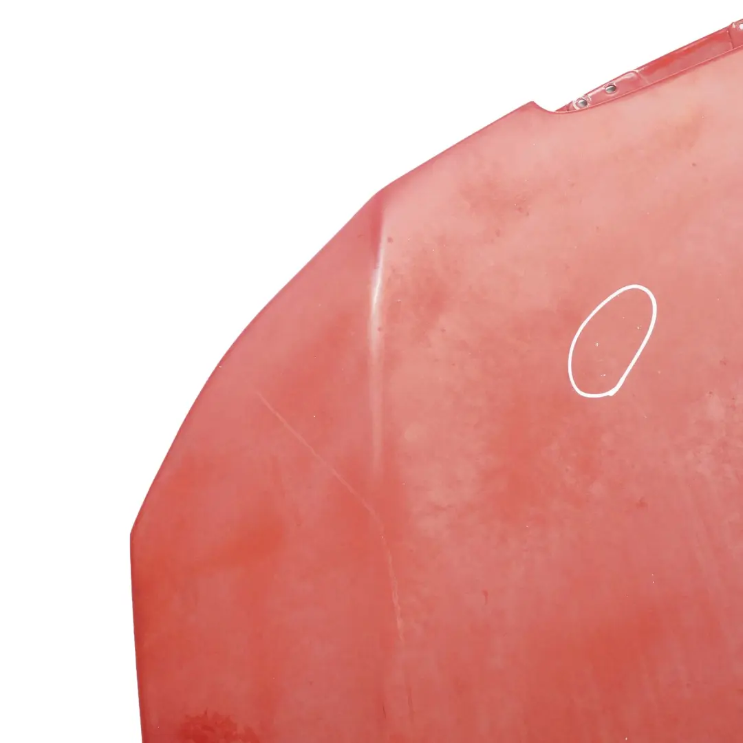 BMW 3 E90 E91 Hood Bonnet Front Panel Karmesinrot Crimson Red - A61 - SKU 7140729-KAR1 - Part number 7140729
