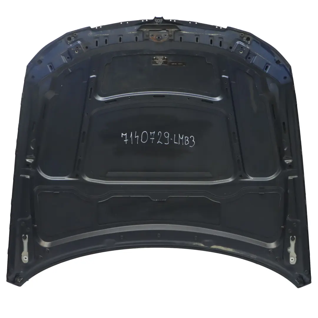 BMW E90 E91 Hood Bonnet Engine Front Cover Panel Le Mans Blue Metallic - 381 - SKU 7140729-LMB3 - Part number 7140729