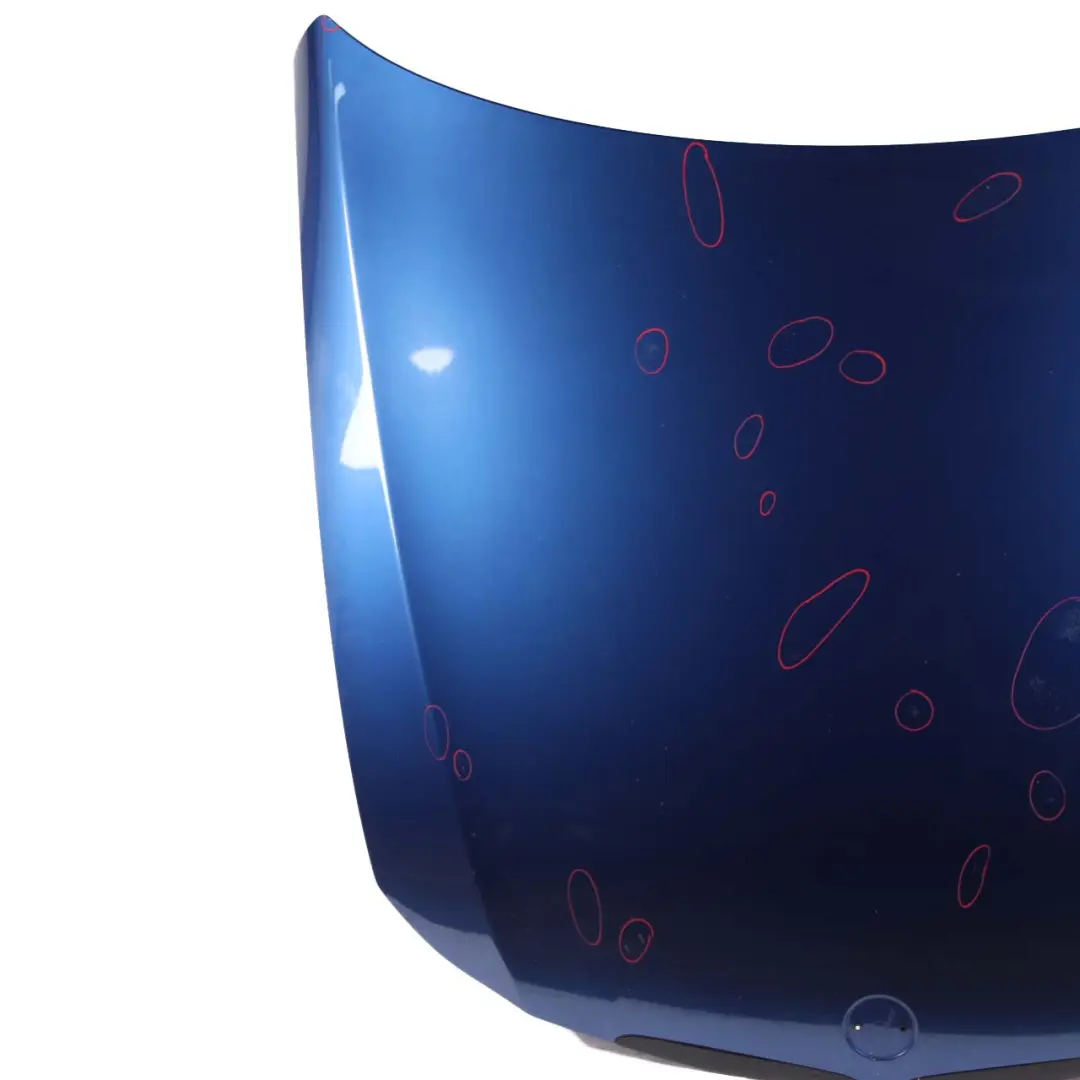 Bonnet Front Hood Montegoblau Montego Blue Metallic - A51 to BMW E90 E91 with Part number 7140729 BMW E90 E91 Bonnet Front Hood Montegoblau Montego Blue Metallic - A51 - SKU 7140729-MTB - Part number 7140729