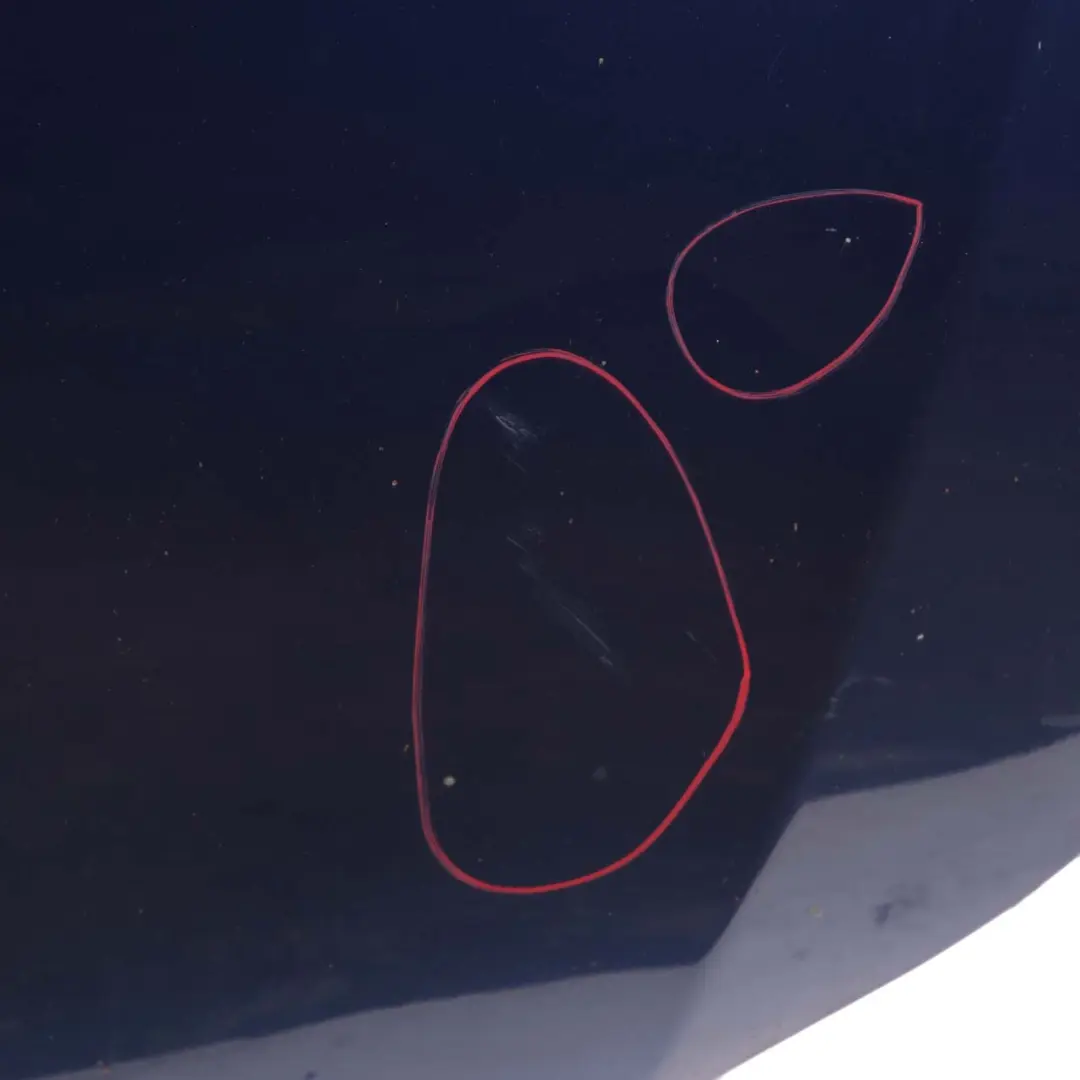 BMW E90 E91 Bonnet Front Hood Montegoblau Montego Blue Metallic - A51 - SKU 7140729-MTB - Part number 7140729