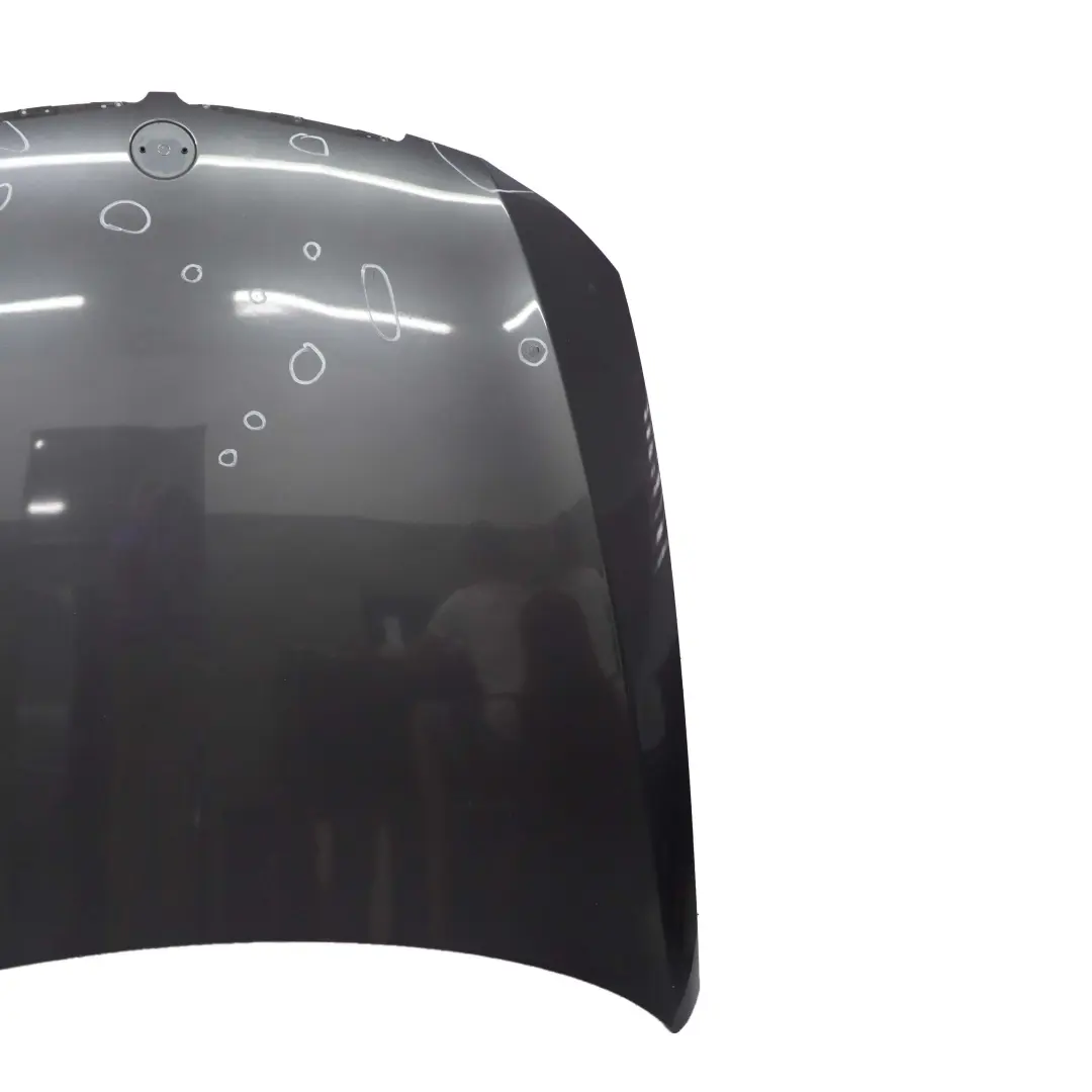 BMW 3 E90 E91 Bonnet Front Hood Sparkling Graphite Metallic - A22 - SKU 7140729-SG1 - Part number 7140729