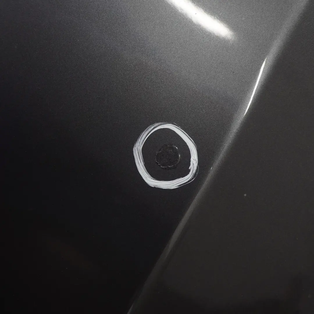 BMW 3 E90 E91 Bonnet Front Hood Sparkling Graphite Metallic - A22 - SKU 7140729-SG1 - Part number 7140729