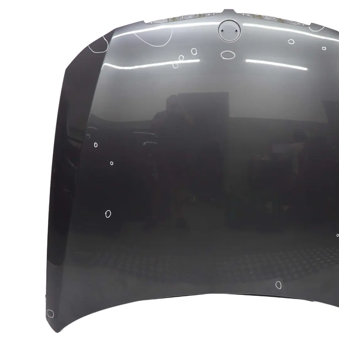 BMW E90 E91 Bonnet Front Hood Sparkling Graphite Metallic - A22 - SKU 7140729-SG4 - Part number 7140729