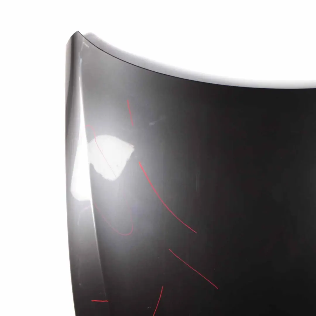 BMW E90 E91 Bonnet Front Hood Sparkling Graphite Metallic - A22 - SKU 7140729-SG5 - Part number 7140729
