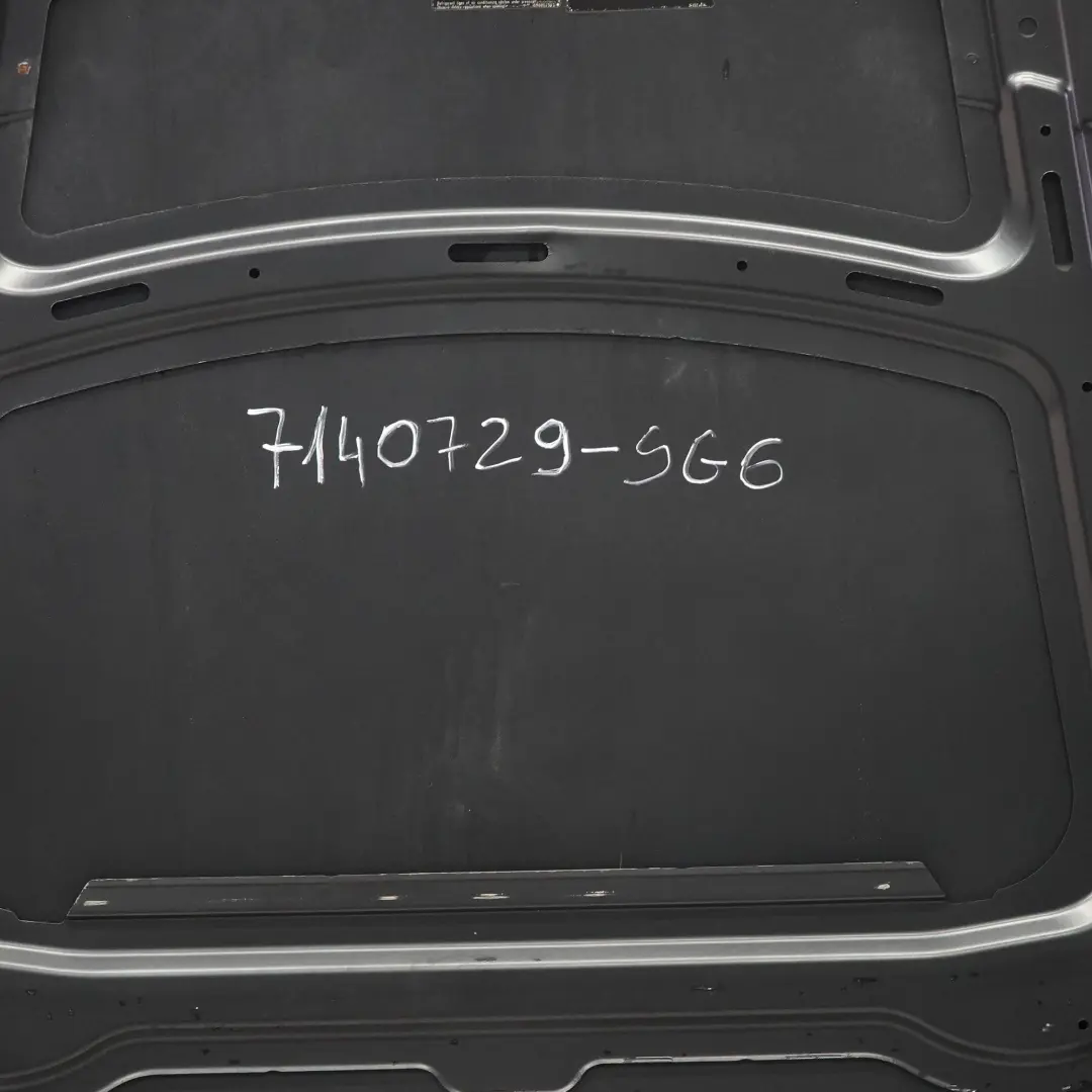 Bonnet Front Hood Sparkling Graphite Metallic - A22 to BMW E90 E91 with Part number 7140729 BMW E90 E91 Bonnet Front Hood Sparkling Graphite Metallic - A22 - SKU 7140729-SG6 - Part number 7140729