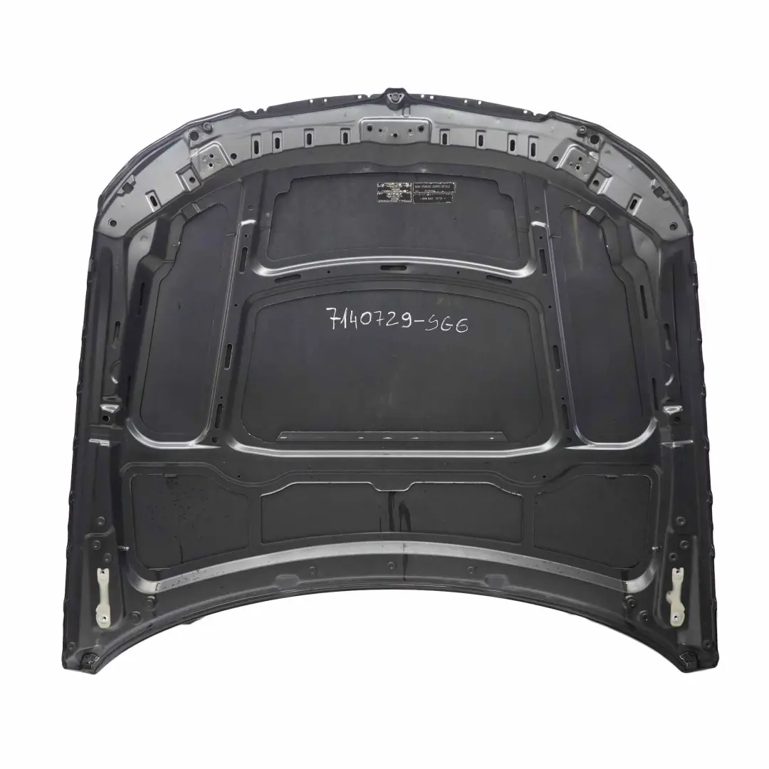 BMW E90 E91 Bonnet Front Hood Sparkling Graphite Metallic - A22 - SKU 7140729-SG6 - Part number 7140729