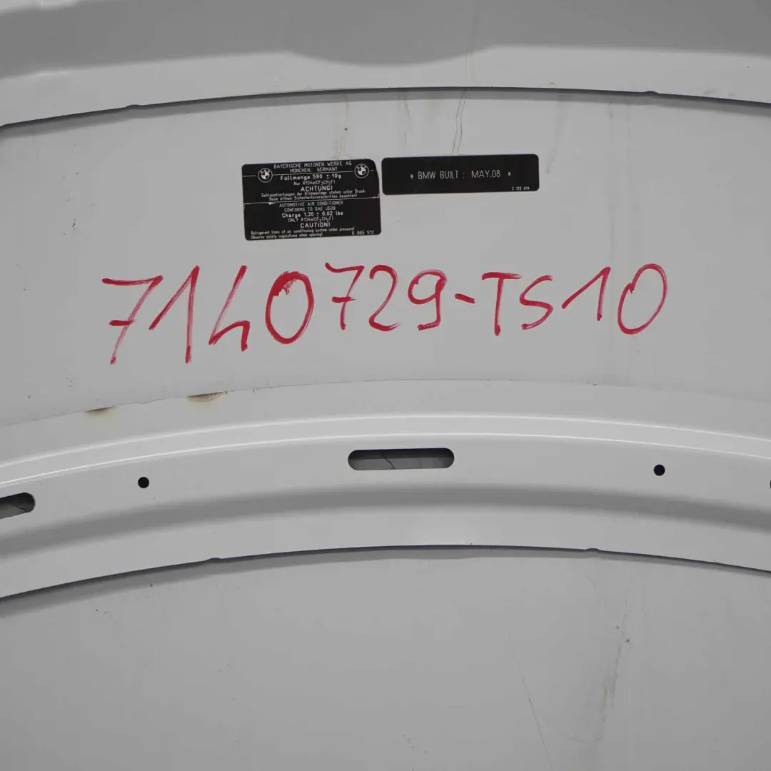 Maska Pokrywa Silnika Titansilber 354 do BMW E90 E91 o numerze 7140729 BMW E90 E91 Maska Pokrywa Silnika Titansilber 354 - SKU 7140729-TS10 - Numer Części 7140729