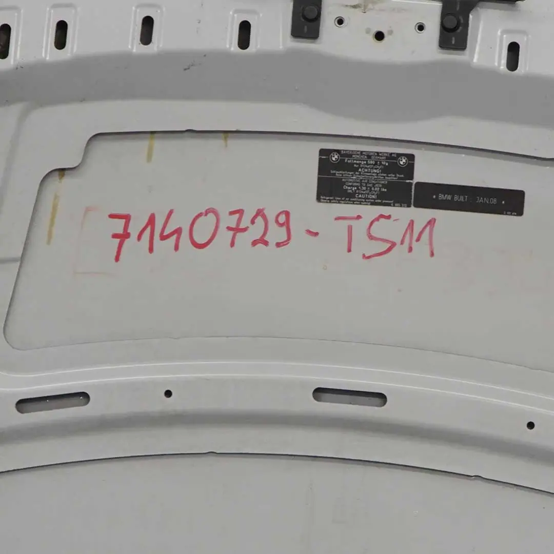 Maska Pokrywa Silnika Titansilber 354 do BMW E90 E91 o numerze 7140729 BMW E90 E91 Maska Pokrywa Silnika Titansilber 354 - SKU 7140729-TS11 - Numer Części 7140729