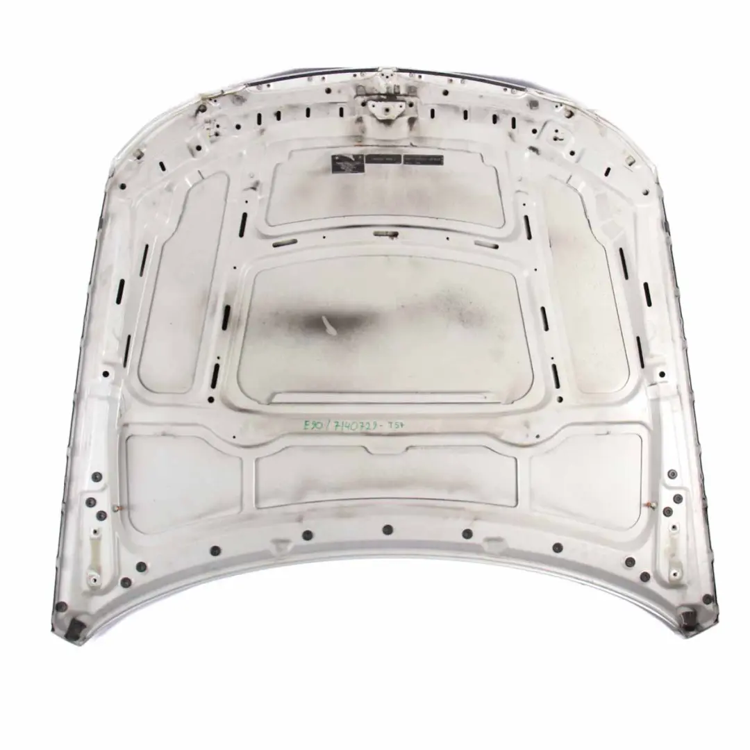 Bonnet Front Hood Titansilber Titan Silver Metallic - 354 to BMW E90 E91 with Part number 7140729 BMW E90 E91 Bonnet Front Hood Titansilber Titan Silver Metallic - 354 - SKU 7140729-TS4 - Part number 7140729