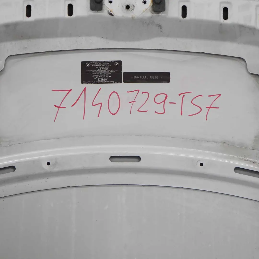 Maska Pokrywa Titansilber - 354 do BMW E90 E91 o numerze 7140729 BMW E90 E91 Maska Pokrywa Titansilber - 354 - SKU 7140729-TS7 - Numer Części 7140729