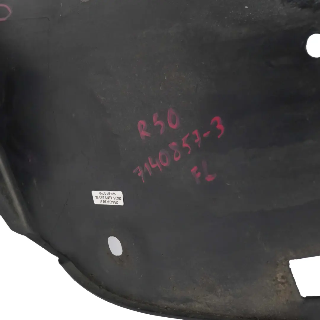 Nadkole lewe lewy przód do MINI Cooper R50 R52 R53 o numerze 7140857 MINI Cooper R50 R52 R53 Nadkole lewe lewy przód - SKU 7140857-3 - Numer Części 7140857