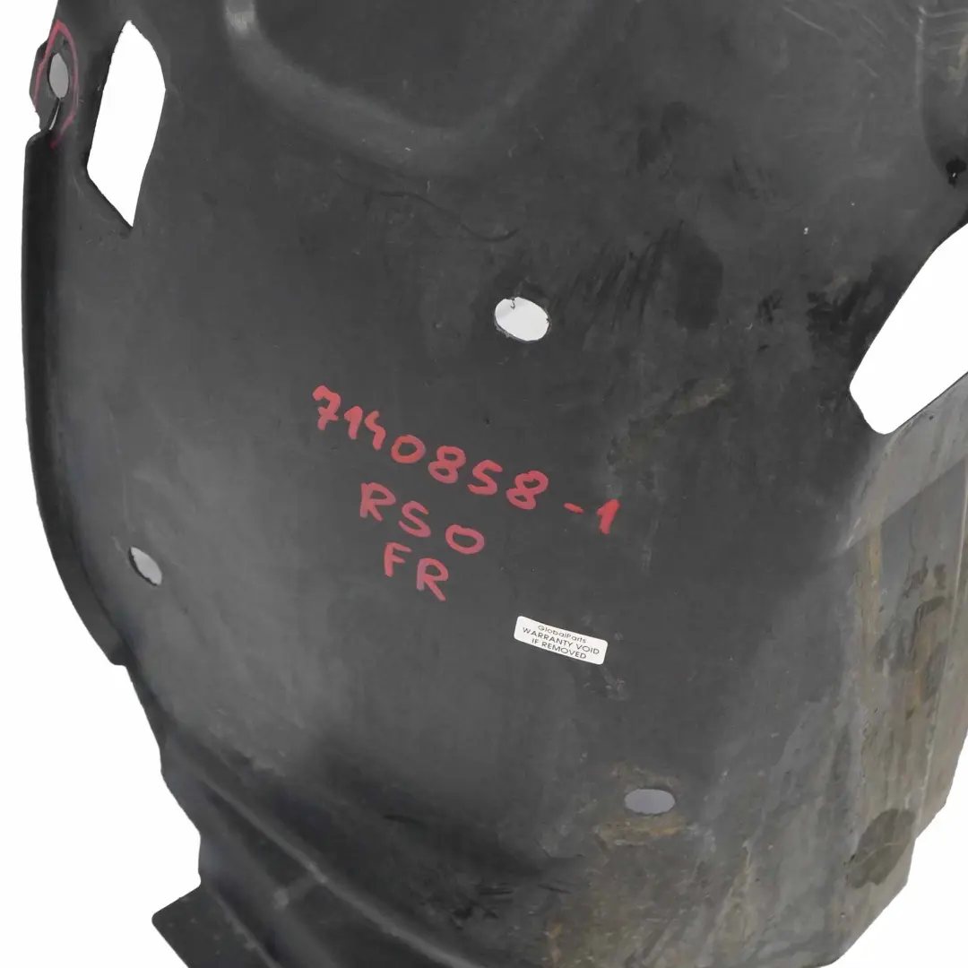 Passaruota anteriore destro O/S Paraspruzzi per Mini R50 R52 con numero di parte 7140858 Mini R50 R52 Passaruota anteriore destro O/S Paraspruzzi - SKU 7140858-1 - Numero di parte 7140858