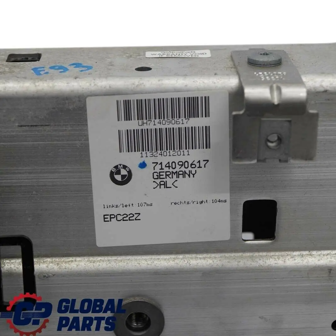 Descapotable Cabrio Barra antivuelco Proteccion antivuelco para BMW E93 con número de pieza 54627140906 BMW E93 Descapotable Cabrio Barra antivuelco Proteccion antivuelco - SKU 7140906 - Número de pieza 54627140906