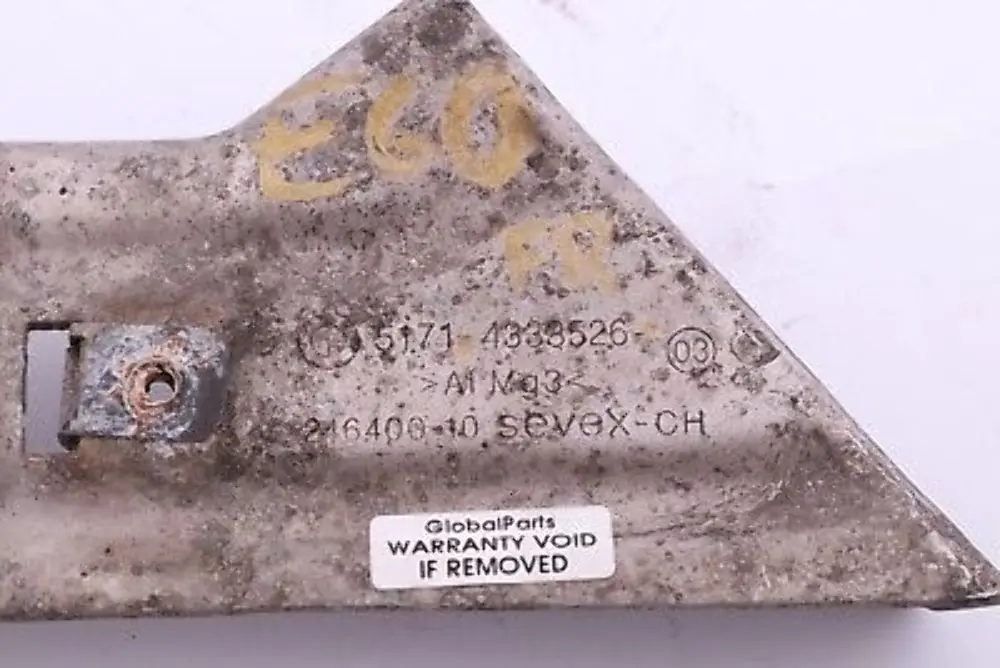 BMW 5 E60 E61 E63 E64 Support Couvrir Timonerie avant Droit Panneau Laterale - SKU 7140964 - Numéro de pièce 7140964