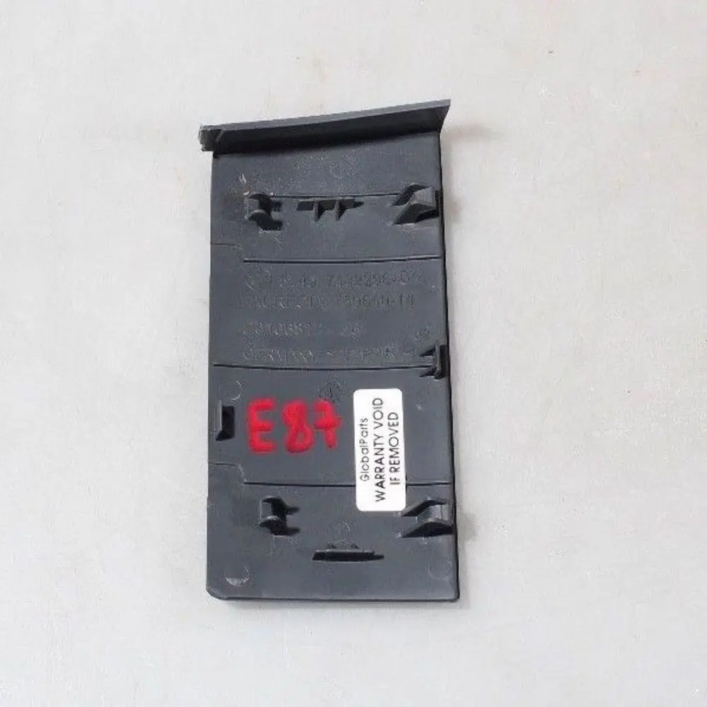 Glove Box Covering Schwarz Alaskagrau Grey to BMW 1 Series E87 with Part number 7140979 BMW 1 Series E87 Glove Box Covering Schwarz Alaskagrau Grey - SKU rhd-7140979 - Part number 7140979