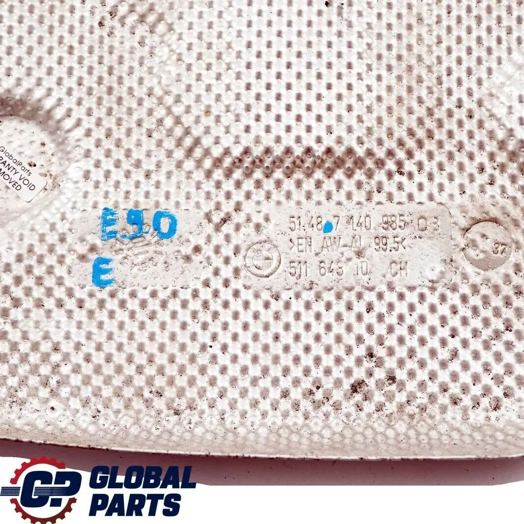 E91Izolacja termiczna przekładni osi do BMW E87 E90 o numerze 7140985 BMW E87 E90 E91Izolacja termiczna przekładni osi - SKU 7140985 - Numer Części 7140985