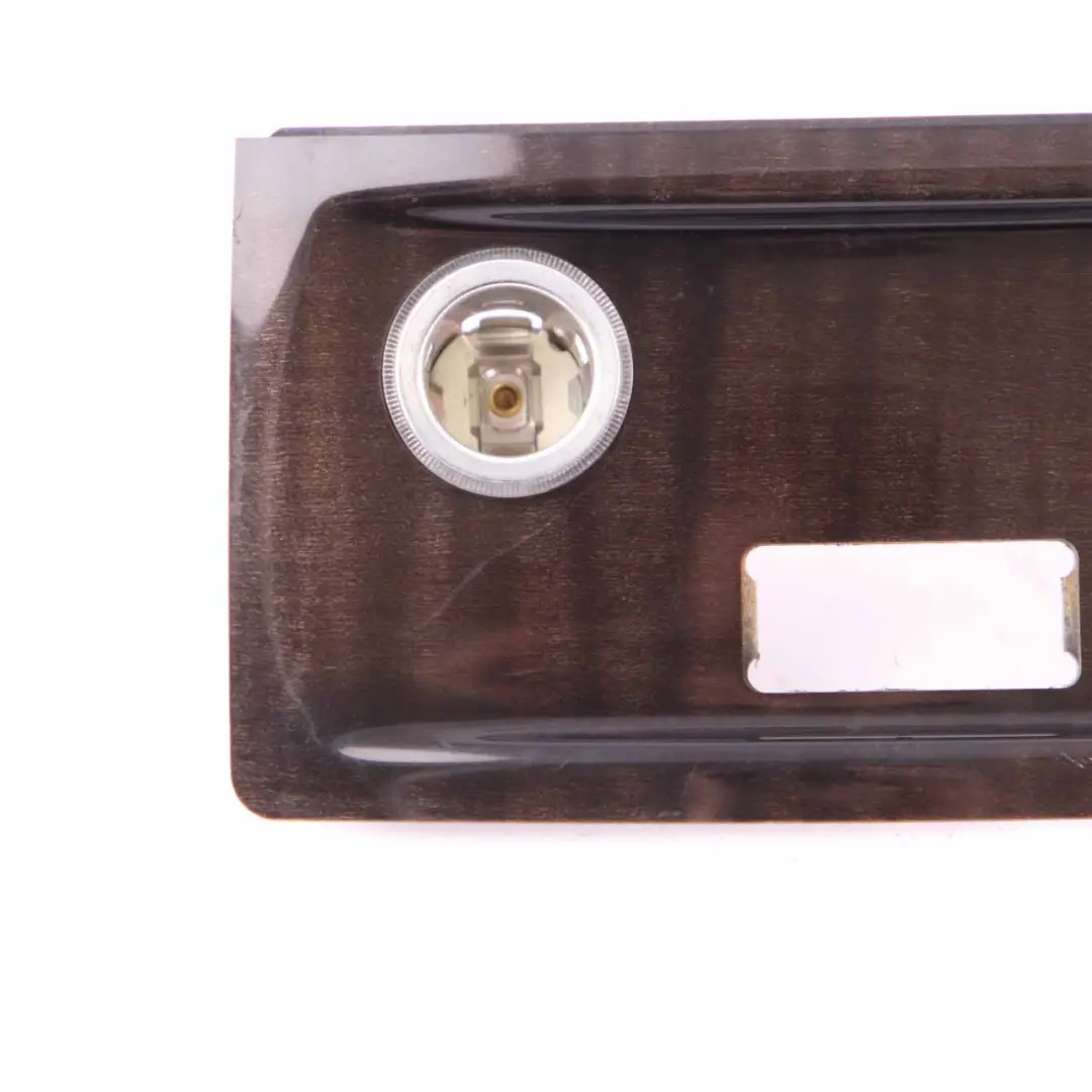 Trim Panel Centre Console Rear Wood Maple Sycamore Anthracite to BMW E60 E61 Cover with Part number 7141072 BMW E60 E61 Cover Trim Panel Centre Console Rear Wood Maple Sycamore Anthracite - SKU 7141072 - Part number 7141072