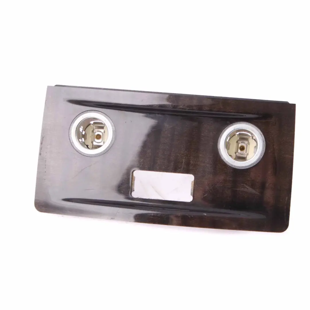 Trim Panel Centre Console Rear Wood Maple Sycamore Anthracite to BMW E60 E61 Cover with Part number 7141072 BMW E60 E61 Cover Trim Panel Centre Console Rear Wood Maple Sycamore Anthracite - SKU 7141072 - Part number 7141072