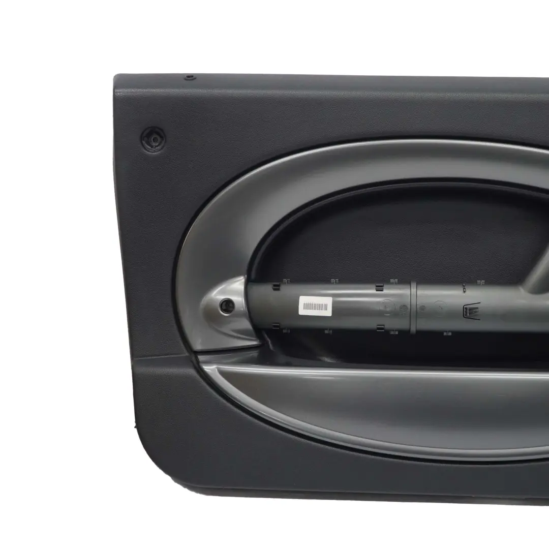Front Left Door Card Side Trim Panther Black Molette para Mini R50 R52 con número de pieza 7141255 Mini R50 R52 Front Left Door Card Side Trim Panther Black Molette - SKU 7141255-1 - Número de pieza 7141255