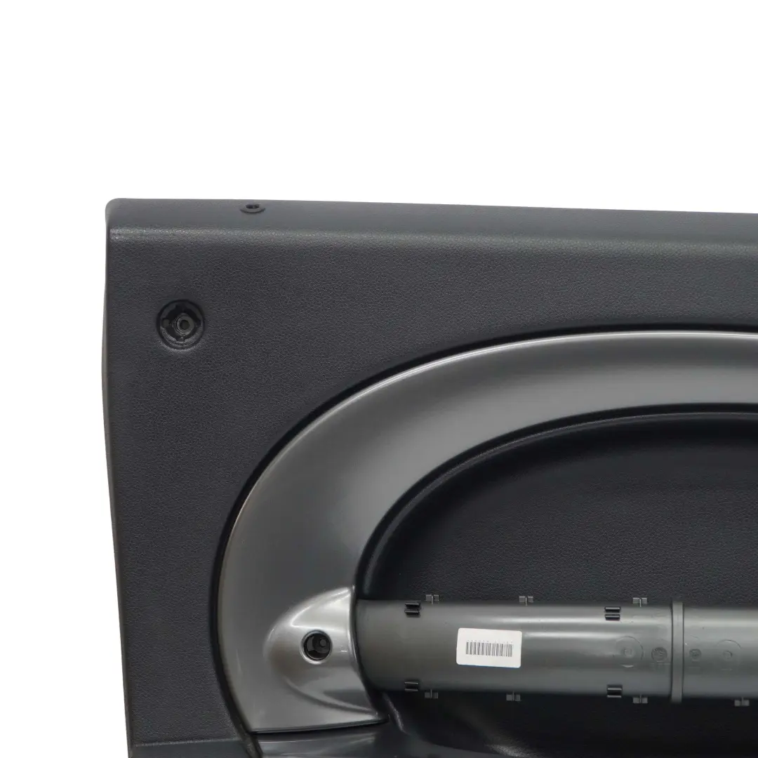 Front Left N/S Door Card Side Trim Panther Black Molette to Mini R50 R52 with Part number 7141255 Mini R50 R52 Front Left N/S Door Card Side Trim Panther Black Molette - SKU 7141255-1 - Part number 7141255