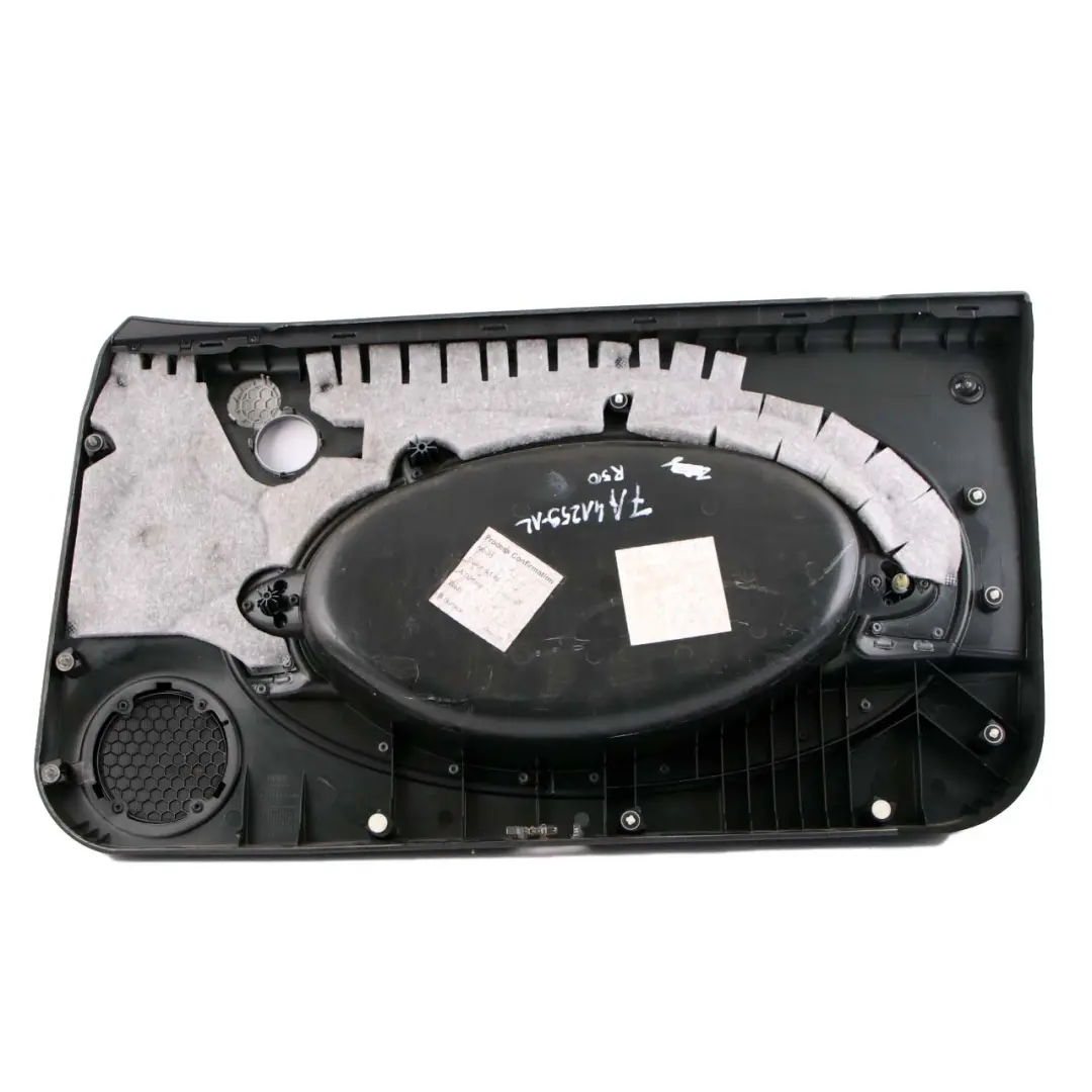 Door Card Trim Mini R50 R52 R53 12 Front Left N/S Side Cover Panther Black to with Part number 7141259 Door Card Trim Mini R50 R52 R53 12 Front Left N/S Side Cover Panther Black - SKU 7141259-12 - Part number 7141259