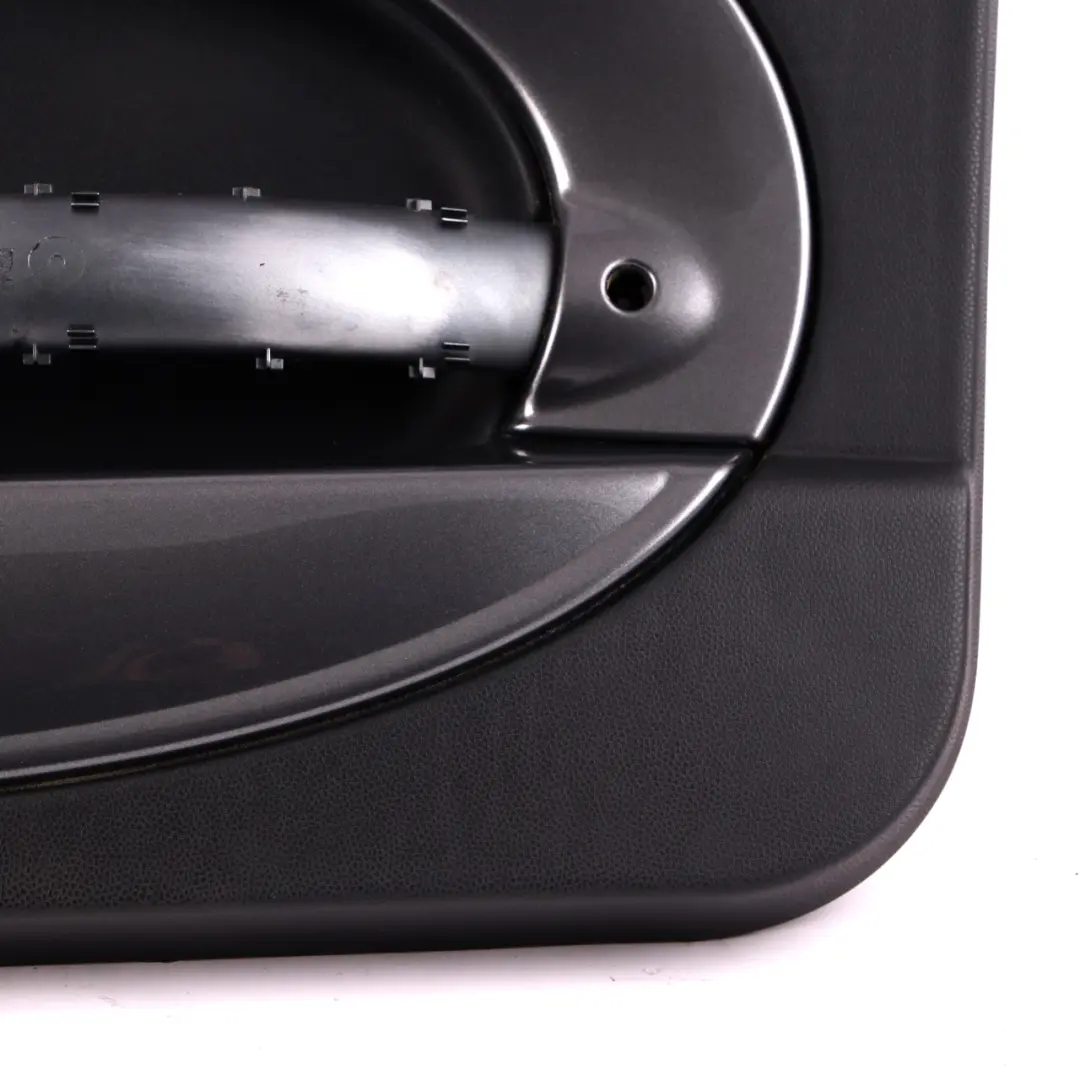 Panel de puerta delantera derecha Antracita Pantera Negra para Mini R50 R52 R53 con número de pieza 7141260 Mini R50 R52 R53 Panel de puerta delantera derecha Antracita Pantera Negra - SKU 7141260-1 - Número de pieza 7141260