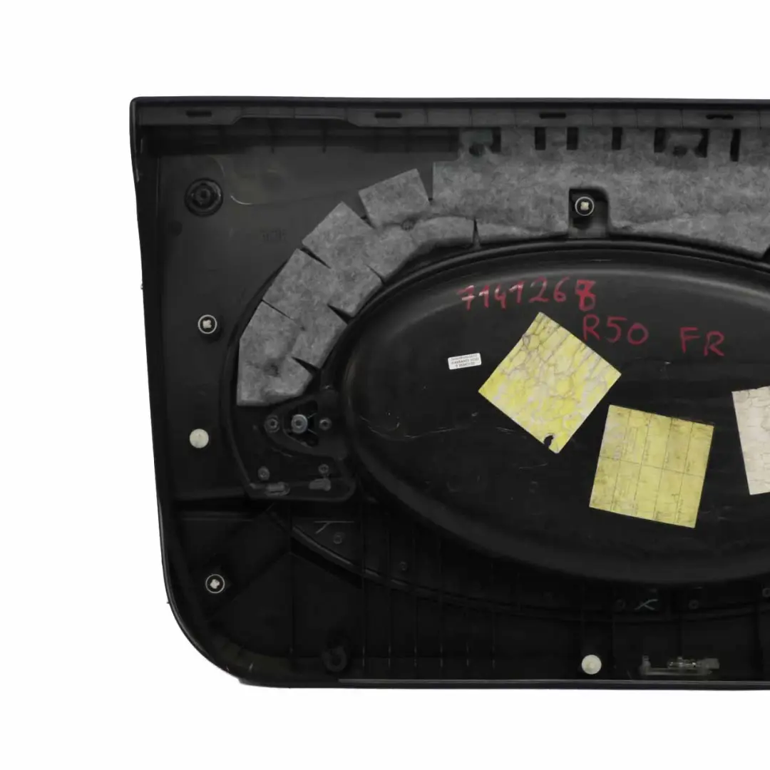 Tarjeta de puerta Mini R52 Delantero Derecho Embellecedor Cubierta Azul Oscuro para con número de pieza 7141268 Tarjeta de puerta Mini R52 Delantero Derecho Embellecedor Cubierta Azul Oscuro - SKU 7141268 - Número de pieza 7141268