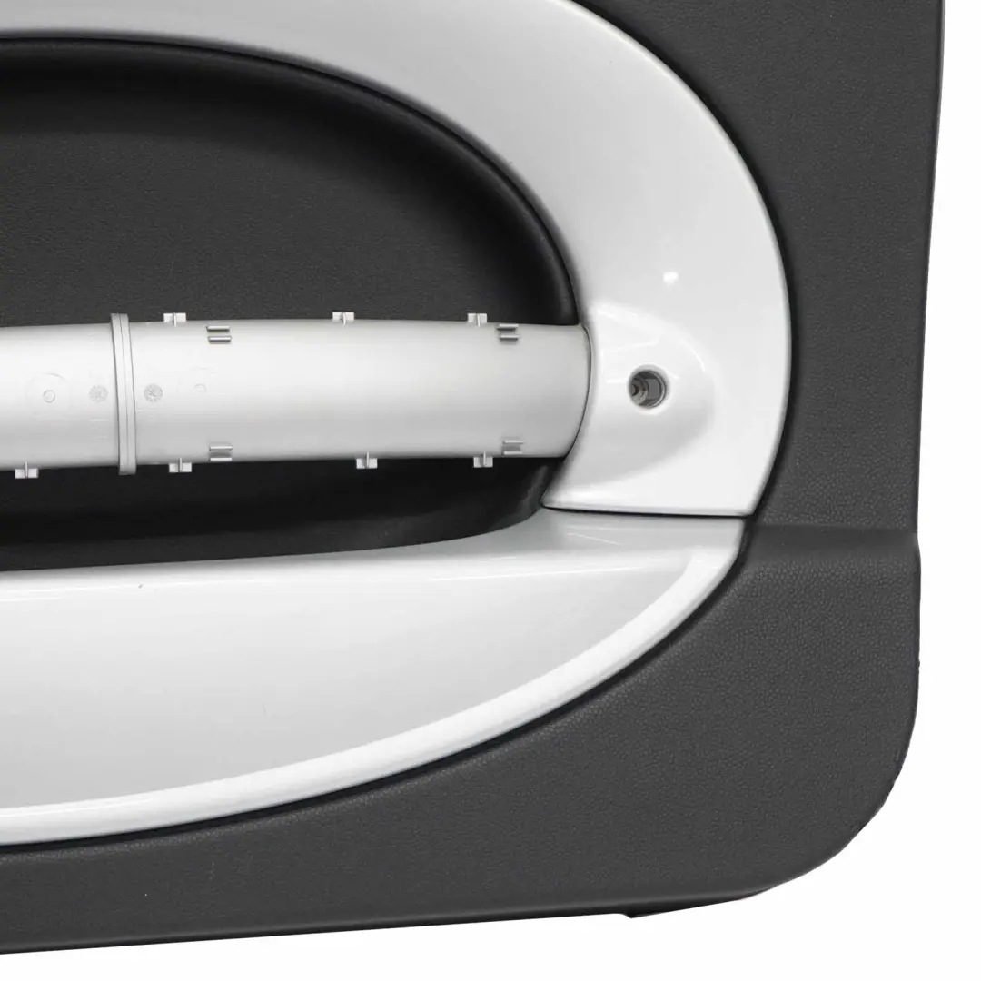 anteriore destra scheda porta laterale Panther nero cromo argento per Mini R50 R53 con numero di parte 7141270 Mini R50 R53 anteriore destra scheda porta laterale Panther nero cromo argento - SKU 7141270-2 - Numero di parte 7141270