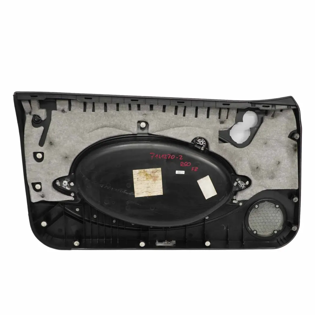 Front Right O/S Door Card Side Trim Panther Black Chrome Silver to Mini R50 R53 with Part number 7141270 Mini R50 R53 Front Right O/S Door Card Side Trim Panther Black Chrome Silver - SKU 7141270-2 - Part number 7141270